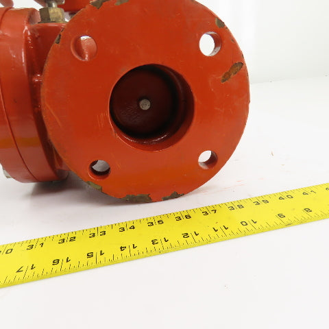 Smith-Cooper Series 17322 3" Flanged Ductile Iron Swing Check Valve 300 CWP