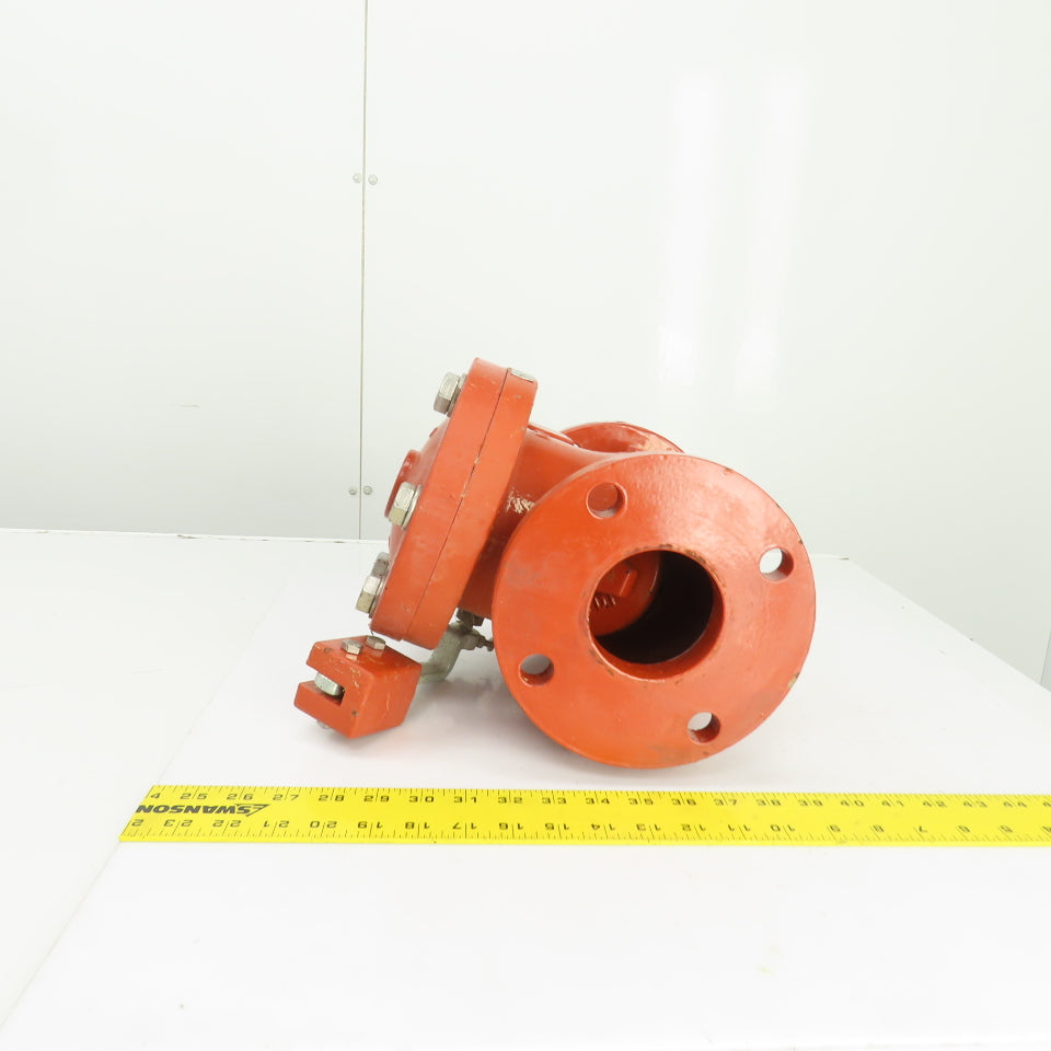 Smith-Cooper Series 17322 3" Flanged Ductile Iron Swing Check Valve 300 CWP