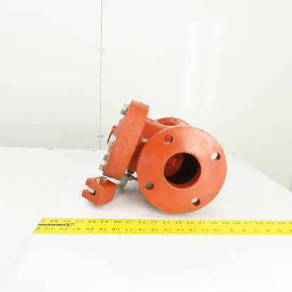 Smith-Cooper Series 17322 3" Flanged Ductile Iron Swing Check Valve 300 CWP