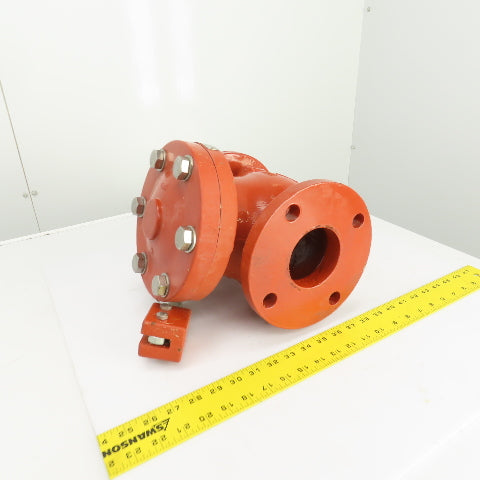 Smith-Cooper Series 17322 3" Flanged Ductile Iron Swing Check Valve 300 CWP