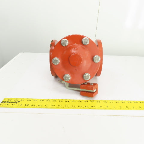 Smith-Cooper Series 17322 3" Flanged Ductile Iron Swing Check Valve 300 CWP