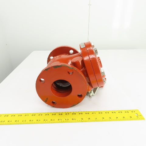 Smith-Cooper Series 17322 3" Flanged Ductile Iron Swing Check Valve 300 CWP