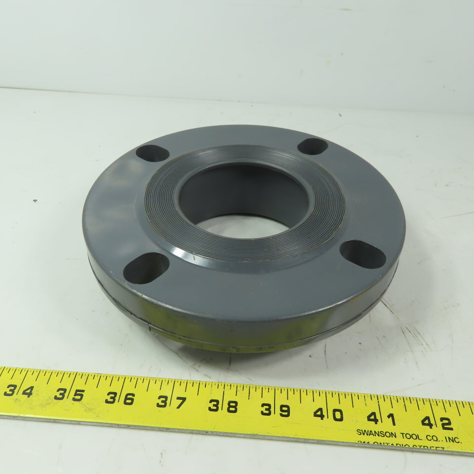 Chentrol/NIBCO 4" PVC Glue Socket Schedule 80 Flange