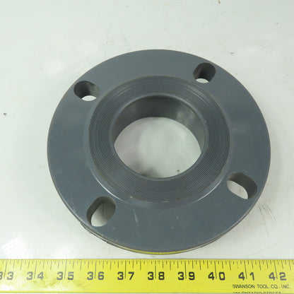 Chentrol/NIBCO 4" PVC Glue Socket Schedule 80 Flange
