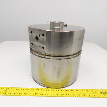 208708-F Vibratory Finishing Tumbling Chamber 7" ID x 12" OD 11-3/4" Tall