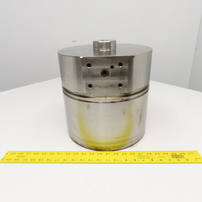 208708-F Vibratory Finishing Tumbling Chamber 7" ID x 12" OD 11-3/4" Tall