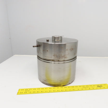 208708-F Vibratory Finishing Tumbling Chamber 7" ID x 12" OD 11-3/4" Tall