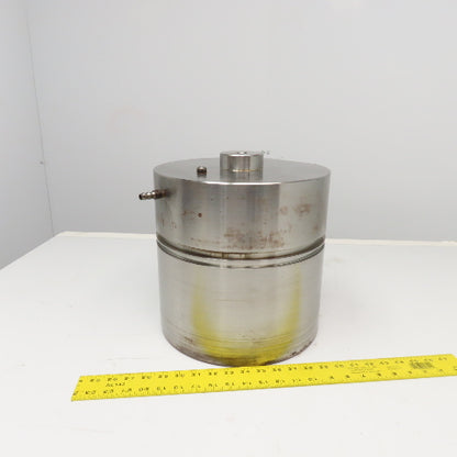 208708-F Vibratory Finishing Tumbling Chamber 7" ID x 12" OD 11-3/4" Tall