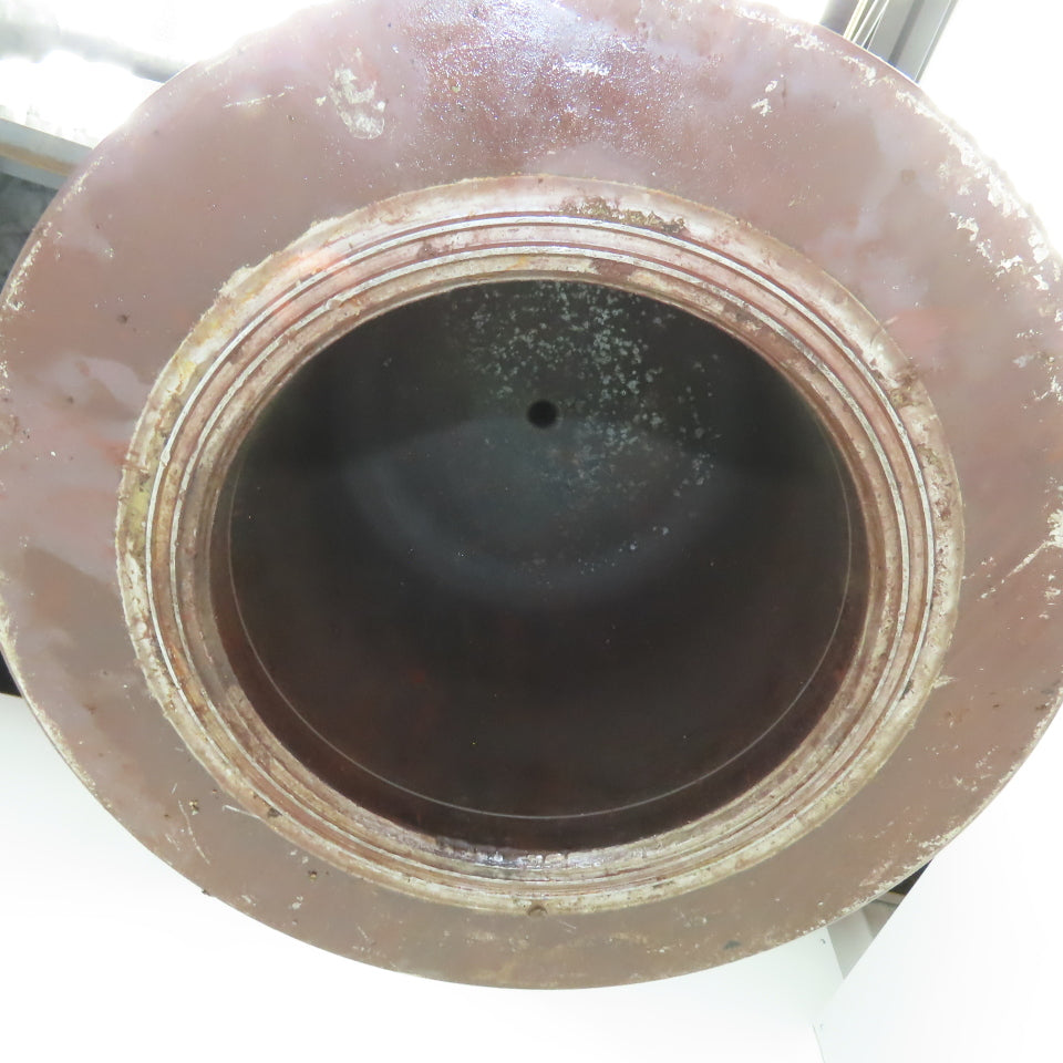 208708-F Vibratory Finishing Tumbling Chamber 7" ID x 12" OD 11-3/4" Tall
