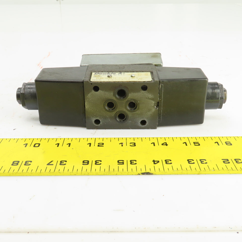 Double A QM-005-C-27B1-TSP Hydraulic Directional Double Solenoid Valve 115V Coil