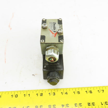 Double A QM-005-C-27B1-TSP Hydraulic Directional Double Solenoid Valve 115V Coil