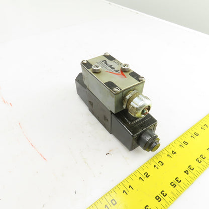Double A QM-005-C-27B1-TSP Hydraulic Directional Double Solenoid Valve 115V Coil