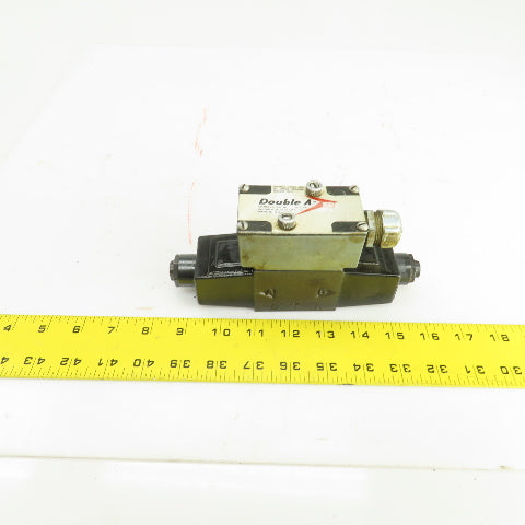 Double A QM-005-C-27B1-TSP Hydraulic Directional Double Solenoid Valve 115V Coil