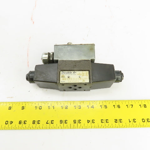 Double A QM-005-C-27B1-TSP Hydraulic Directional Double Solenoid Valve 115V Coil
