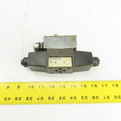 Double A QM-005-C-27B1-TSP Hydraulic Directional Double Solenoid Valve 115V Coil