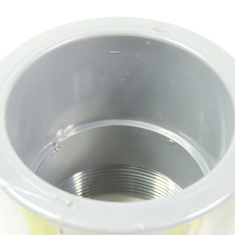 Chemtrol/NIBCO 2" Schedule 80 PVC (FPT x S) Female Adapter Coupling Lot of 2
