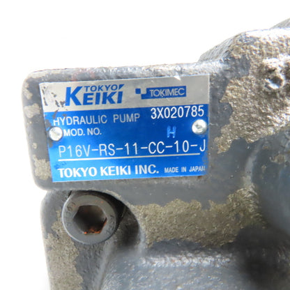 Tokimec P16V-RS-11-CC-10-J Variable Displacement Piston Pump 3/4" Shaft
