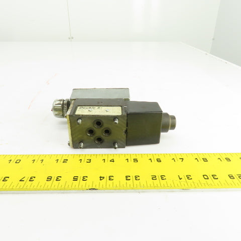 Double A QG-005-C-10B1-TSP Hydraulic Directional Solenoid Valve 115V Coil