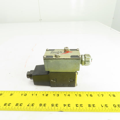 Double A QG-005-C-10B1-TSP Hydraulic Directional Solenoid Valve 115V Coil