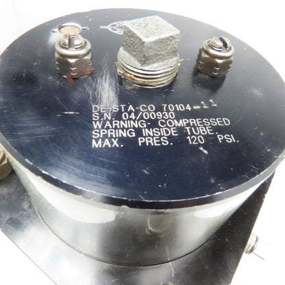 Destaco 70104 Pneumatic Driven Single Acting Hydraulic Pressure Converter