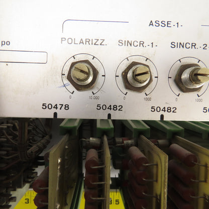 Cerutti RE 50478 50482 50478 50482 CPU Rack W/8 Cards