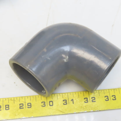 Spears 1-1/2" Slip Glue x 1-1/2" Slip Glue 90° Elbow Gray Sch 80 PVC Lot of 11