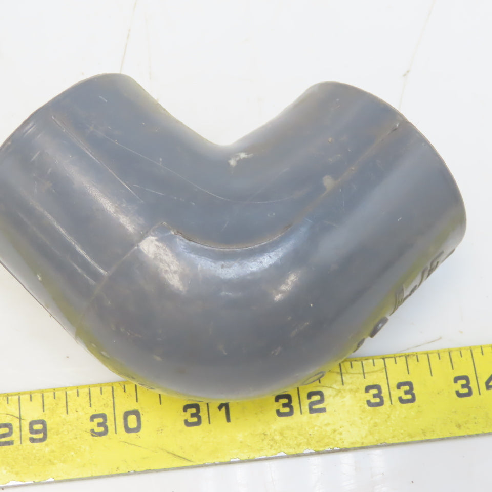 Spears 1-1/2" Slip Glue x 1-1/2" Slip Glue 90° Elbow Gray Sch 80 PVC Lot of 11