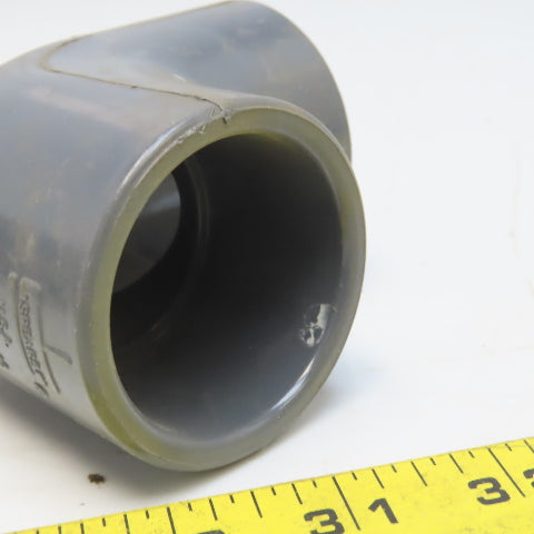 Spears 1-1/2" Slip Glue x 1-1/2" Slip Glue 90° Elbow Gray Sch 80 PVC Lot of 11