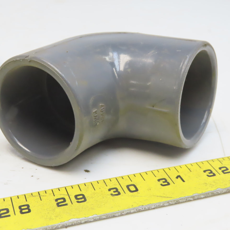 Spears 1-1/2" Slip Glue x 1-1/2" Slip Glue 90° Elbow Gray Sch 80 PVC Lot of 11