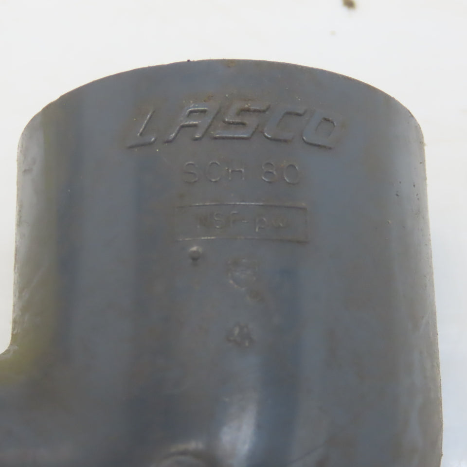 Lasco 1-1/2" Slip Glue x 1-1/2" Slip Glue 90° Elbow Gray Sch 80 PVC Lot of 11