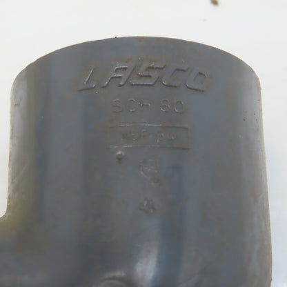 Lasco 1-1/2" Slip Glue x 1-1/2" Slip Glue 90° Elbow Gray Sch 80 PVC Lot of 11