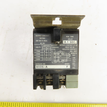 Allen Bradley 852S-A Ser F Solid State Timer Module 120V Line 300V Max Output
