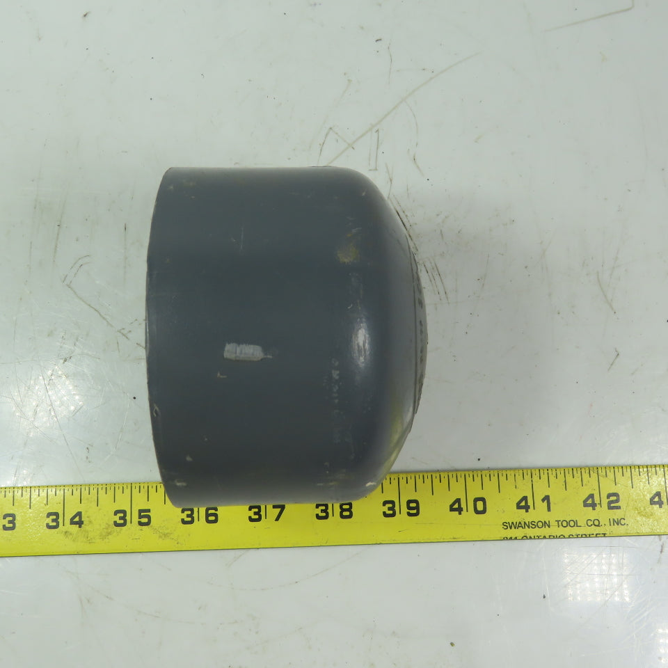 NIBCO 3" FPT Pipe Cap Gray  PVC Schedule 80