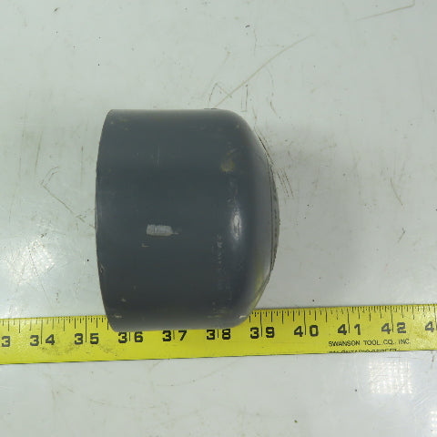 NIBCO 3" FPT Pipe Cap Gray  PVC Schedule 80