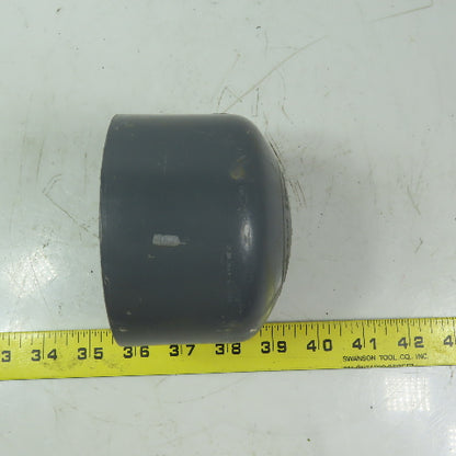 NIBCO 3" FPT Pipe Cap Gray  PVC Schedule 80