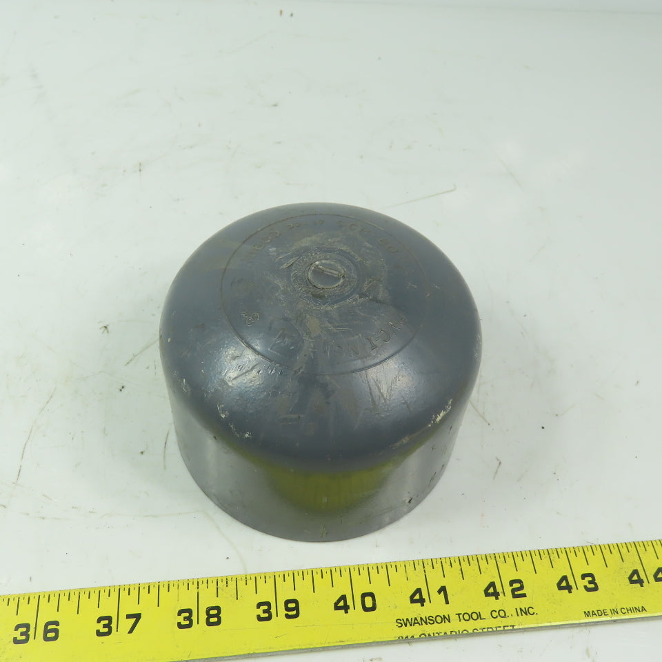 NIBCO 3" FPT Pipe Cap Gray  PVC Schedule 80