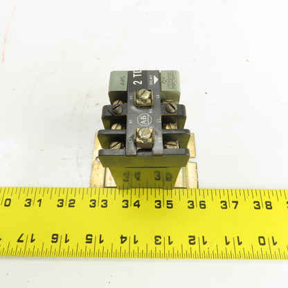 Allen Bradley 852S-A Ser G Solid State Timer Module 120V Line 300V Max Output