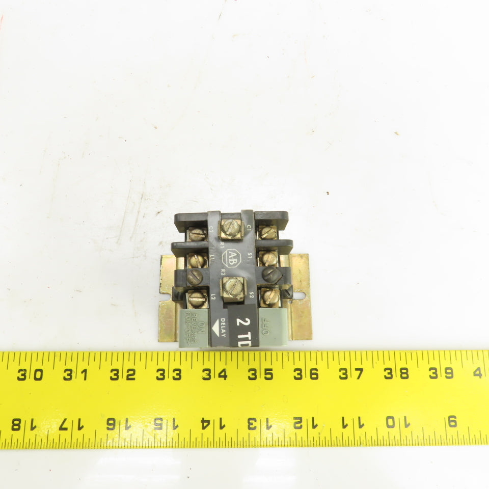 Allen Bradley 852S-A Ser G Solid State Timer Module 120V Line 300V Max Output