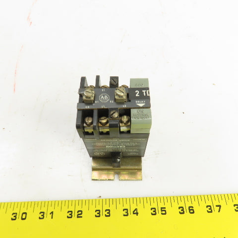 Allen Bradley 852S-A Ser G Solid State Timer Module 120V Line 300V Max Output