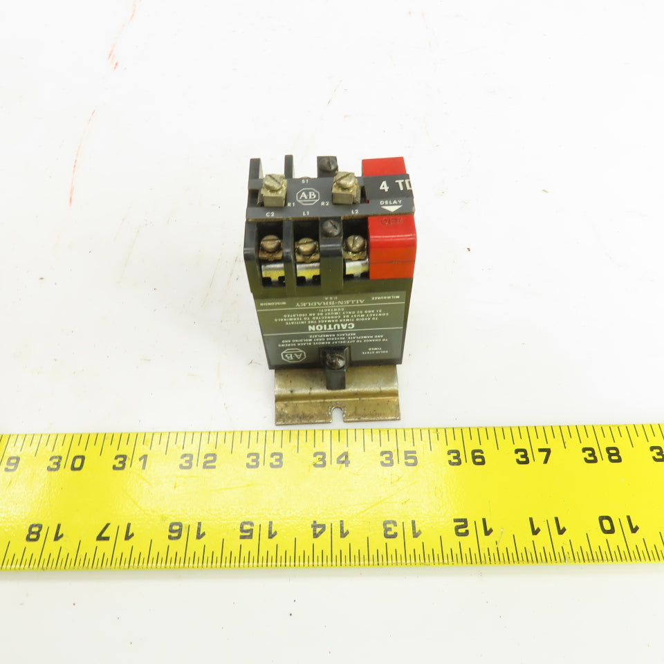 Allen Bradley 852S-A Ser G Solid State Timer Module 120V Line 300V Max Output