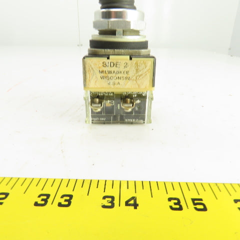 Allen Bradley 800T-T2M Ser P 3-Position Toggle Switch Joystick