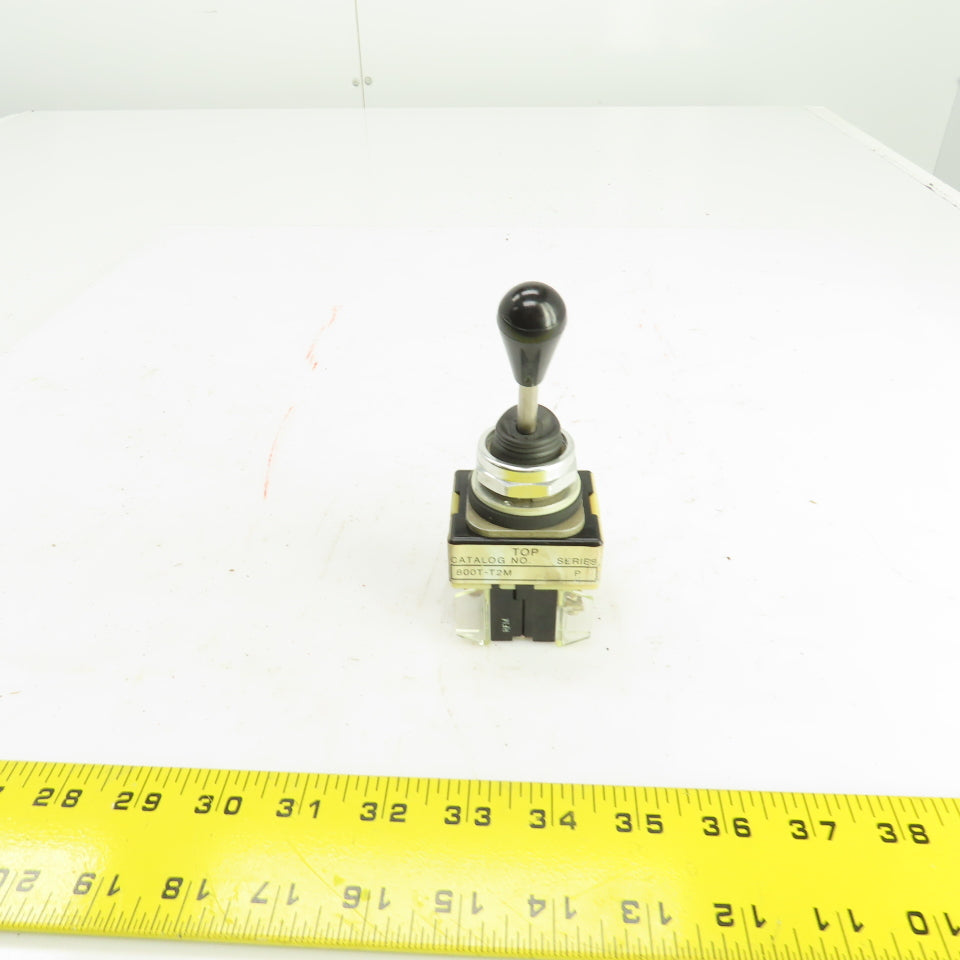 Allen Bradley 800T-T2M Ser P 3-Position Toggle Switch Joystick