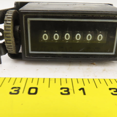Redington P2-1006 6-Digit Electromechanical Counter 115V AC