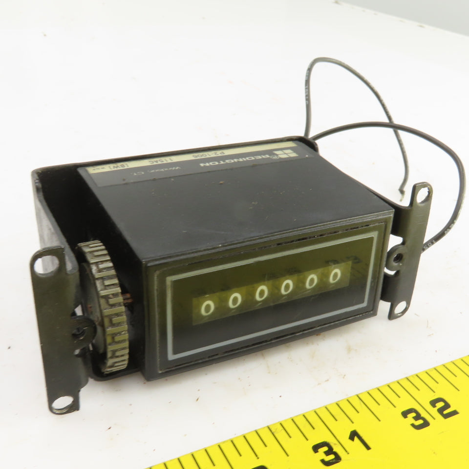 Redington P2-1006 6-Digit Electromechanical Counter 115V AC