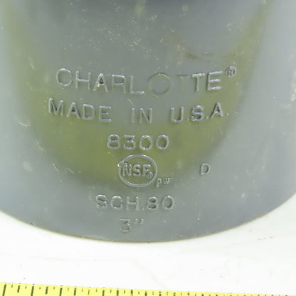 Charlotte 2" Pipe Slip x Slip Schedule 80 90° PVC Elbow
