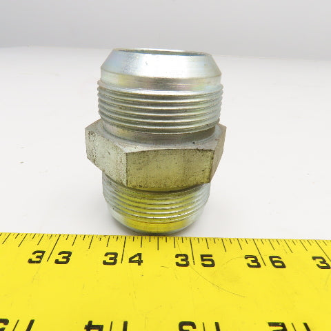 1-1/2" JIC Male x 1-1/2" JIC Male Straight Union Hydraulic Connector