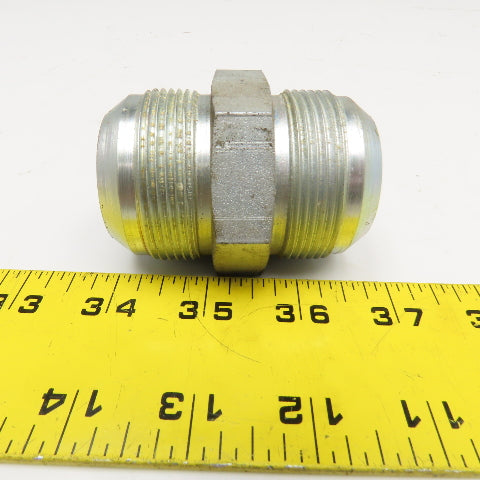 1-1/2" JIC Male x 1-1/2" JIC Male Straight Union Hydraulic Connector