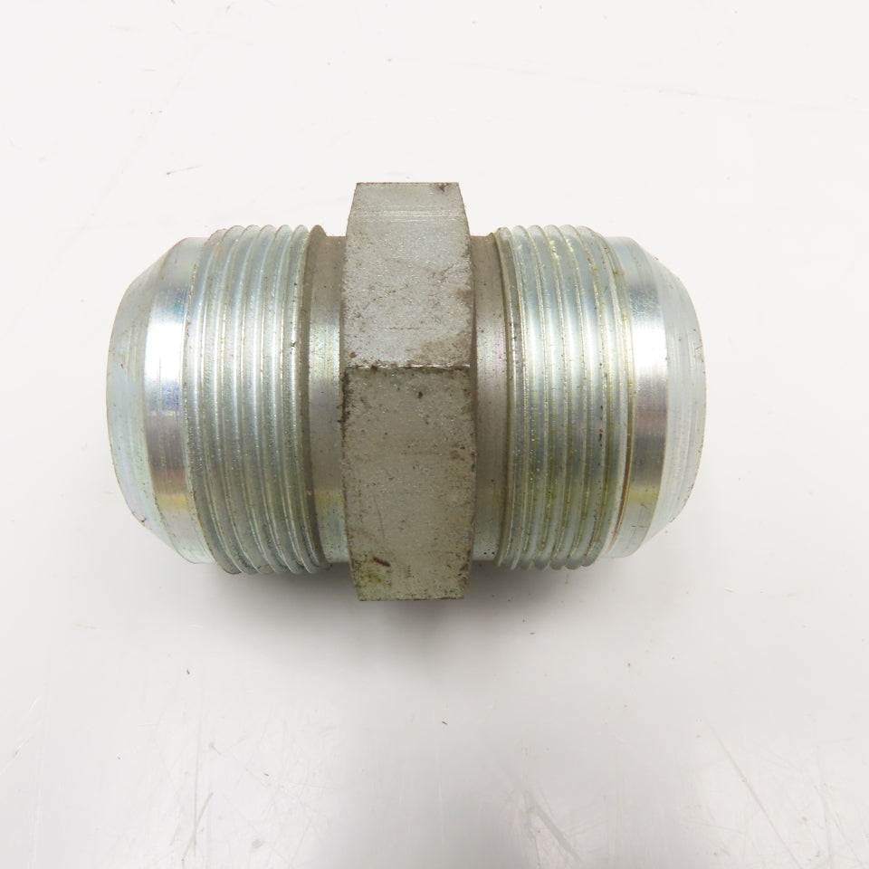 1-1/2" JIC Male x 1-1/2" JIC Male Straight Union Hydraulic Connector