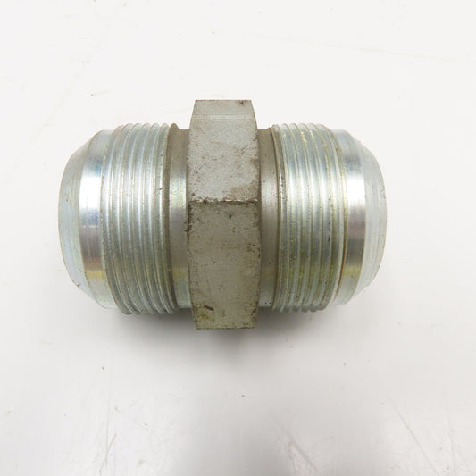 1-1/2" JIC Male x 1-1/2" JIC Male Straight Union Hydraulic Connector