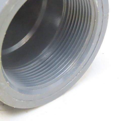 NIBCO 2" Pipe FPT x FPT Schedule 80 Gray 90° PVC Elbow Lot of 8